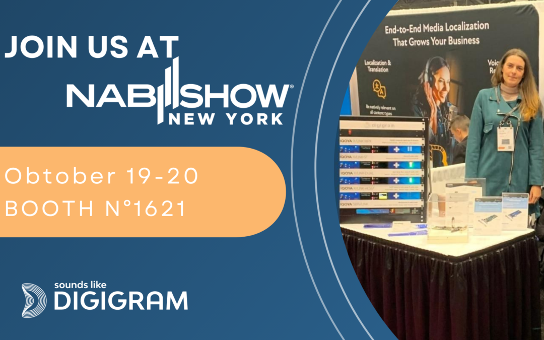 Digigram at NAB Show New York with Synthax