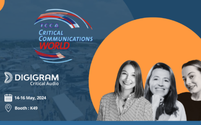 Digigram Critical audio at Critical Communications World!